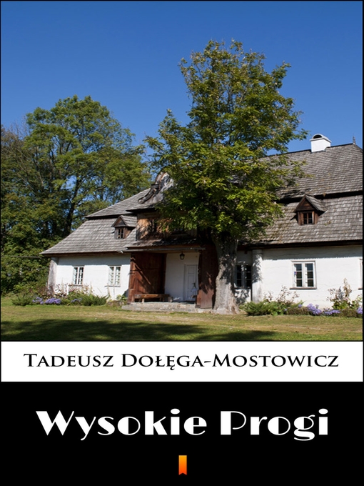 Title details for Wysokie Progi by Tadeusz Dołęga-Mostowicz - Wait list